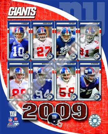 2009 New York Giants Team Composite