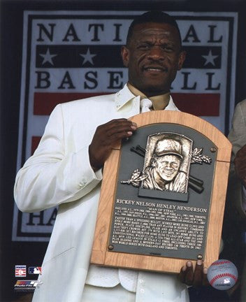 Rickey Henderson 2009 Hall of Fame Induction Ceremony