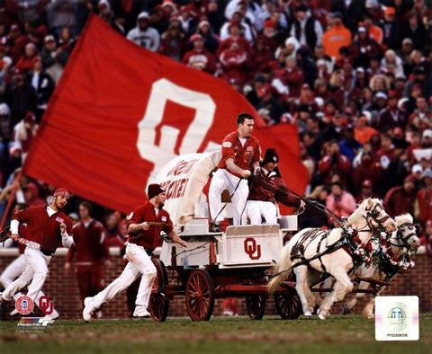 Sooner Schooner Mascot of the Oklahoma Sooners 2007