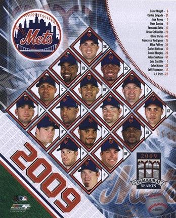 2009 New York Mets Team Composite