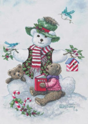 Snowman Teddy Bear l