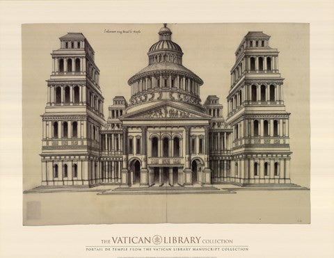 Portail de Temple, (The Vatican Collection)