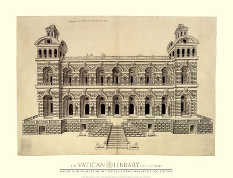 Facade d'un Palais, (The Vatican Collection)