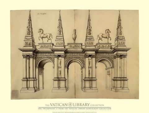 Facade avec Elephants, (The Vatican Collection)