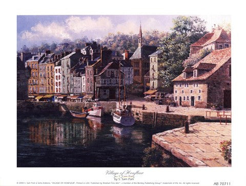 Village Of Honfleur