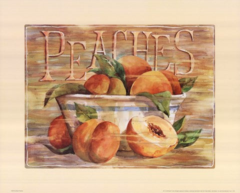 Fruit Stand Peaches