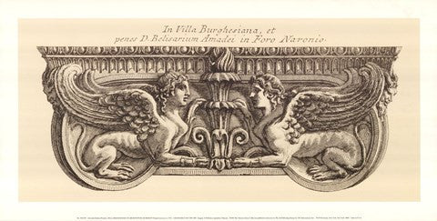 Winged Lionesses, (The Vatican Collection)