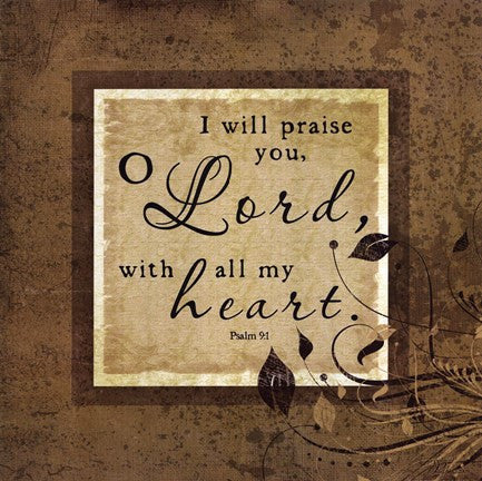 I Will Praise