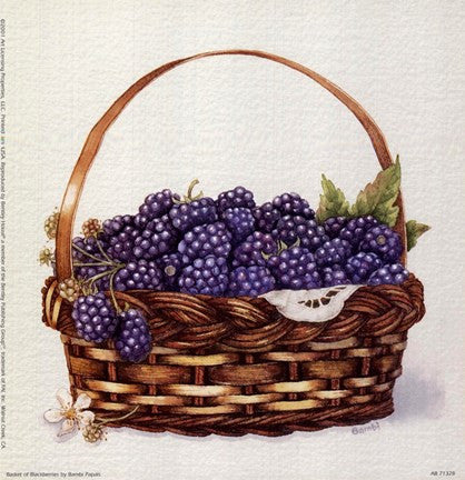 Basket Of Blackberries