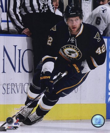 David Backes 2009-10 Action