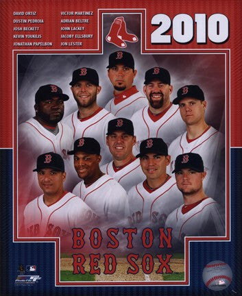 2010 Boston Red Sox Team Composite