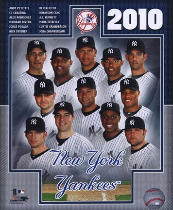 2010 New York Yankees Team Composite