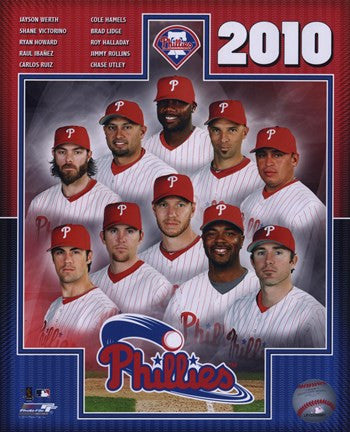 2010 Philadelphia Phillies Team Composite