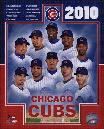 2010 Chicago Cubs Team Composite