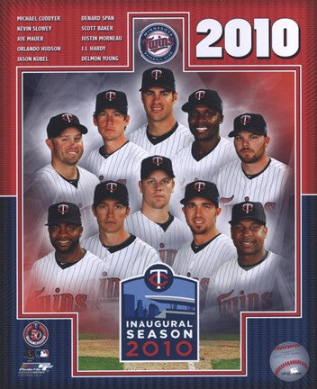 2010 Minnesota Twins Team Composite