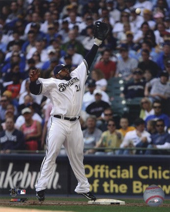 Prince Fielder 2010 Action