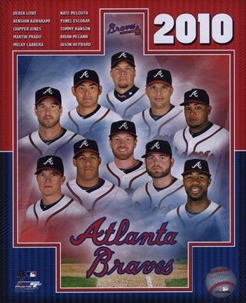 2010 Atlanta Braves Team Composite