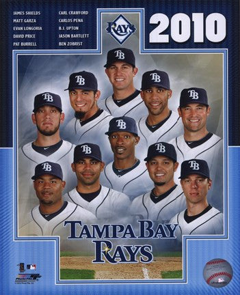 2010 Tampa Bay Rays Team Composite