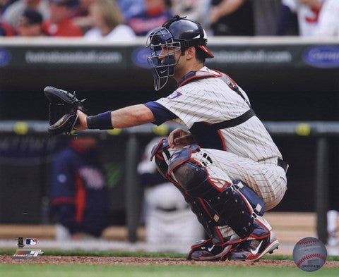 Joe Mauer 2010 Action