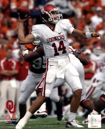 Sam Bradford University of Oklahoma Sooners 2007 Action