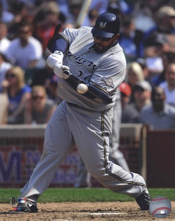 Prince Fielder 2010 Action