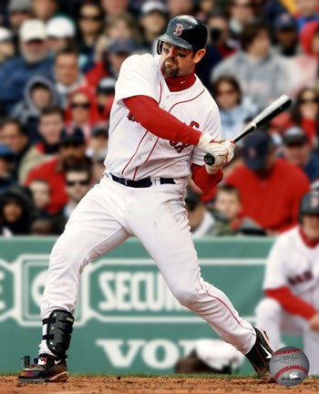 Jason Varitek 2010 Action