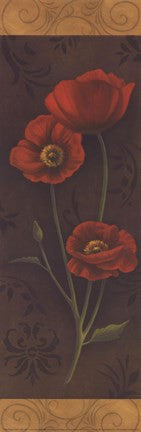 Red Poppy Panel I - mini