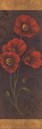 Red Poppy Panel II - mini