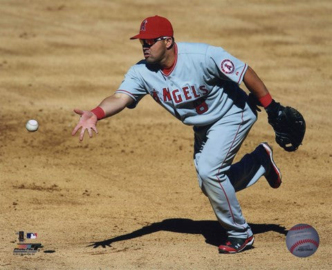 Kendry Morales 2010 Fielding Action