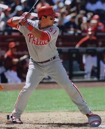 Carlos Ruiz 2010 Batting Action