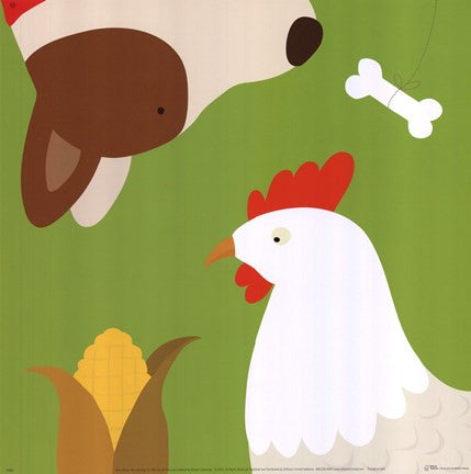 Farm Group: Hen and Dog