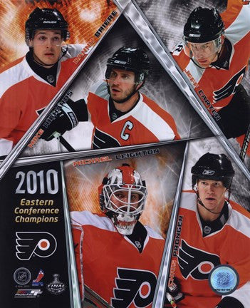 Philadelphia Flyers 2009-10 Eastern Conference Champions Team Composite