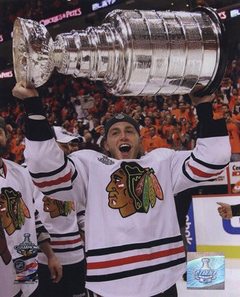 Patrick Kane with the 2009-10 Stanley Cup (#27)