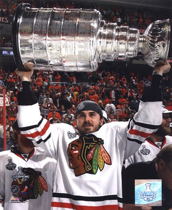 David Bolland with the 2010 Stanley Cup (#33)