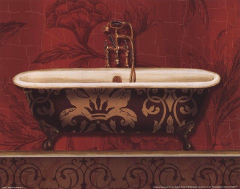 Royal Red Bath I