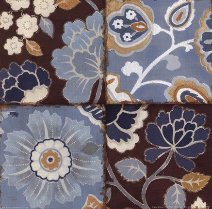 Patchwork Motif Blue II