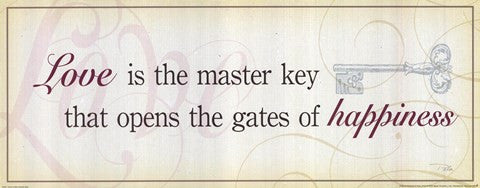 Love is the Master Key