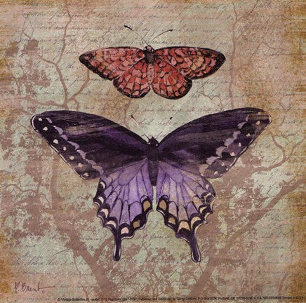 Vintage Butterflies IV - petite