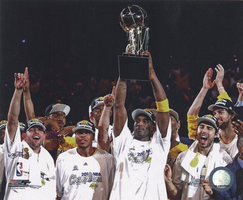 Los Angeles Lakers 2009-10 NBA Finals Team Celebration (#22)