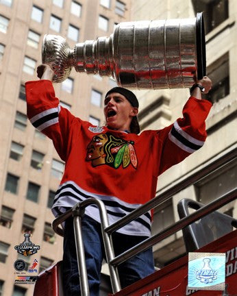 Patrick Kane Chicago Blackhawks 2010 Stanley Cup Champions Victory Parade (#50)