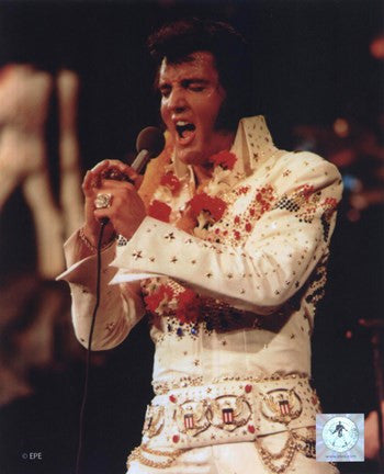 Elvis Presley Wearing a Rhinestone Jacket (#6)