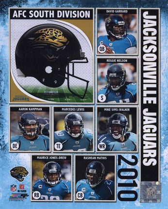 2010 Jacksonville Jaguars Team Composite