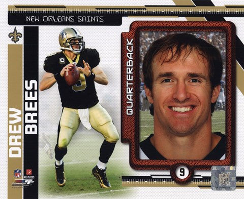 Drew Brees 2010 Studio Plus