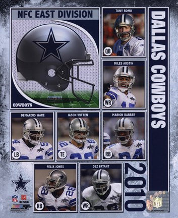 2010 Dallas Cowboys Team Composite