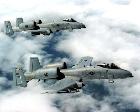 A-10 Thunderbolts United States Air Force