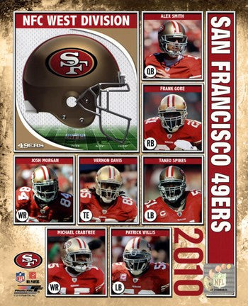 2010 San Francisco 49ers Team Composite