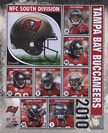 2010 Tampa Bay Buccaneers Team Composite