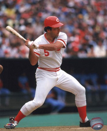 Johnny Bench Action