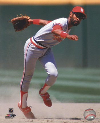 Ozzie Smith 1985 Action