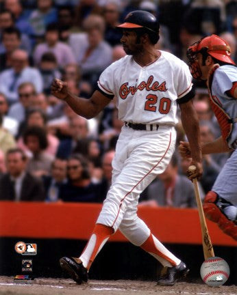 Frank Robinson 1970 World Series Action